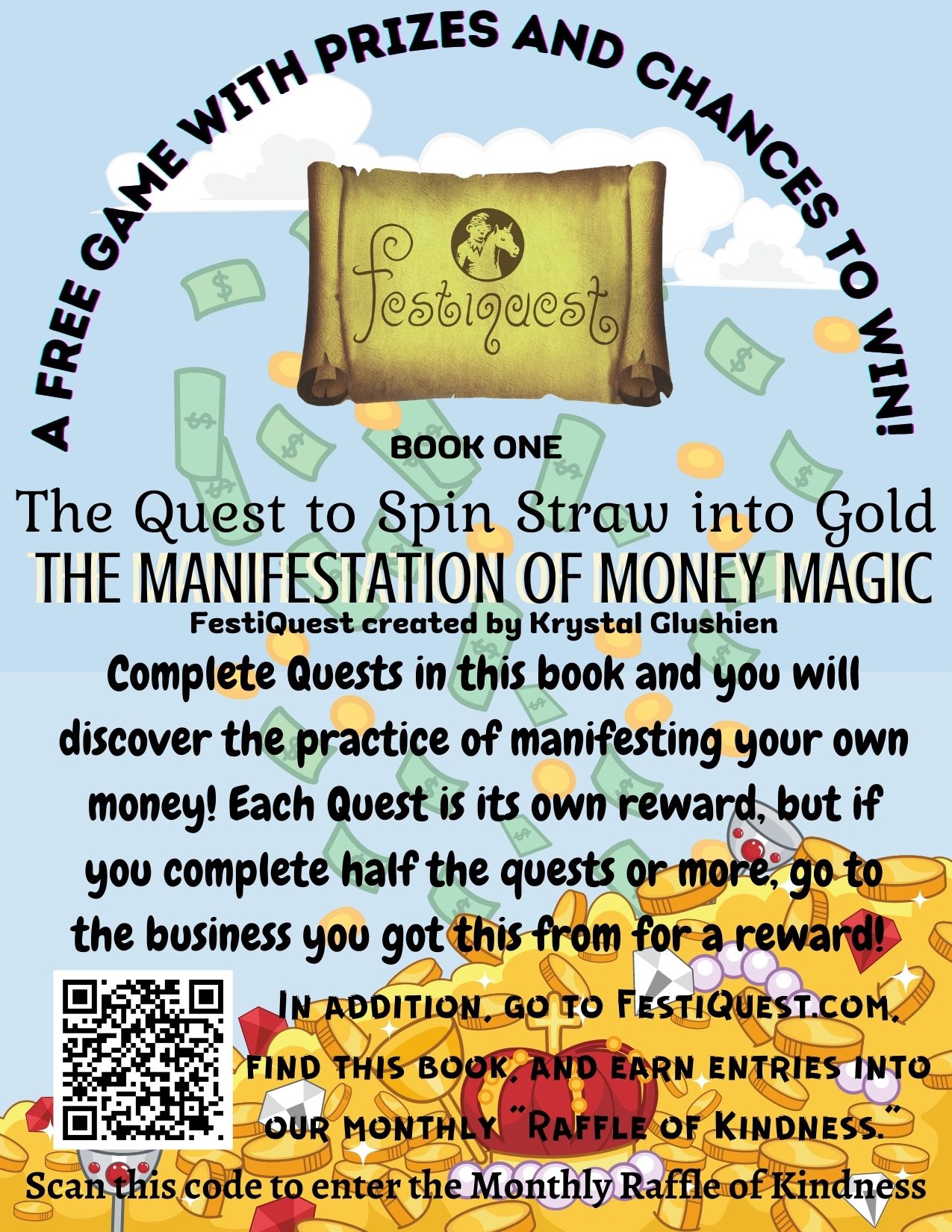 The Quest to Spin Straw into Gold FestiQuest Goals & Games All